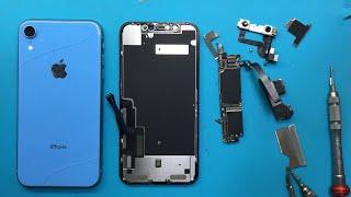 iPhone XR body replacement | iPhone XR disassembly & teardown replacement or housing restoration