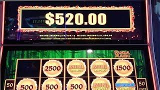 Panda Magic Slot Machine, Good WIN, $520 Dragon Balls Feature