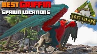 ARK: Lost Island | Griffin Spawn Locations | BEST Spots To Find Them!