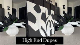 HIGH END DECOR DUPES|HIGH FASHION HOME -ZGALLERIE INSPIRED| LUXE LOOK FOR LESS