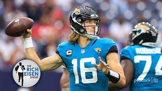 Should the Jags Draft Weapons for Trevor Lawrence or Linemen to Protect Him? | The Rich Eisen Show