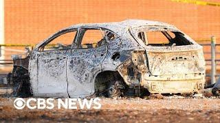 Human remains found in car that started Texas pipeline fire