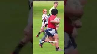 This Kid Destroyed A Whole Team  - Rugby #shorts