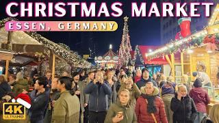 2024 Christmas Market Walking Tour  Essen, Germany [With Captions]