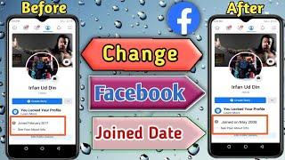 Change FACEBOOK Joined Date |How To Add NEW JOIN DATE on facebook account