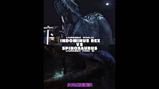 Indominus Rex VS Spinosaurus | Wow, a fair fight on this channel