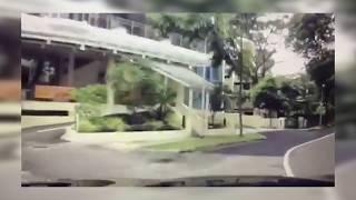 KID on kick-scooter hit by CAR in Singapore!  