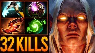 INSANE 32 Kills!! Invoker's EPIC CATACLYSM Combo + Refresher Orb | Dota 2 Invoker