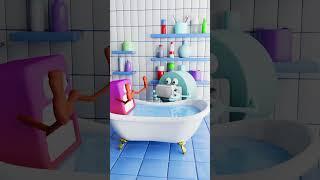 TOASTER IN THE BATHROOM 