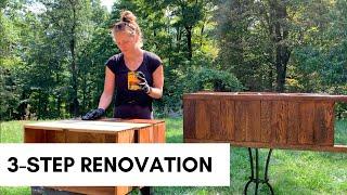 Furniture RESTORATION for Beginners in Just 3 EASY Steps You Can Try Today | Split Arrow Farm