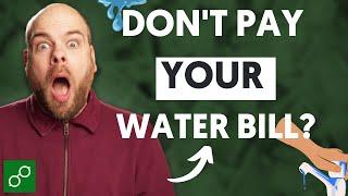 What Happens if You Don't Pay Your Water Bill? (Don't Panic!)