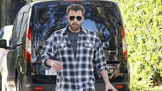 Ben Affleck Ditches His Fancy Threads For His Trusty Plaid Button Up