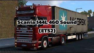 Scania 144L 460 V8 Open pipe sound ( Euro truck simulator 2 )