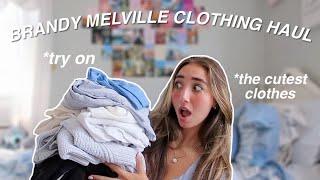 BRANDY MELVILLE SUMMER TRY ON CLOTHING HAUL!!