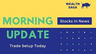 Nifty / Bank Nifty Levels  Stock Market News | Morning Update : 21 October 2024