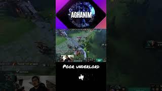 Execration toying with Underlord #dota2 #execration #xerxia #dota2highlights #dota2gameplay