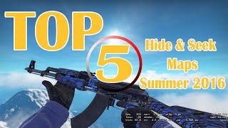 CS:GO TOP 5 Hide & Seek Maps Summer 2016!