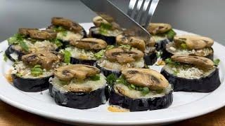 Everyone fell in love with these eggplants!  Amazingly delicious and easy recipe!