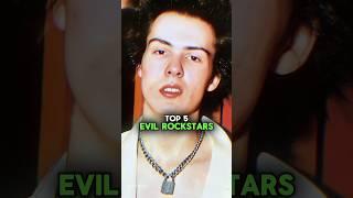 TOP 5 MOST EVIL ROCKSTARS OF THE 70s! #shorts #musichistory #music #musician
