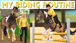 My Riding Routine for Jumping! | Star Stable Realistic Roleplay