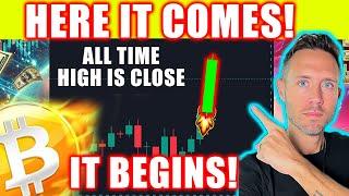 BITCOIN Rocket Boosters ACTIVATE! (BTC Making RECORD Move!)