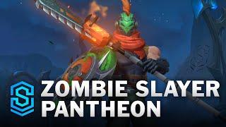 Zombie Slayer Pantheon Wild Rift Skin Spotlight