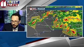Live severe weather coverage