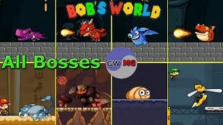 All Bosses | Bob's World (Bob's World — Super Adventure) | Without Dying | Android