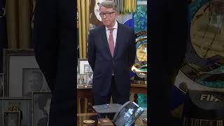 WATCH: Donald Trump Compliments Peter Mandelson On His 'Beautiful Accent'