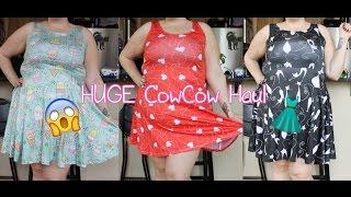  HUGE Plus size CowCow Try on Haul & Review  