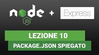 Node JS Tutorial Italiano 10 - Package.json