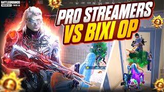 BIXI OP vs PRO STREAMERS  | 1v4 in Intense Conqueror Rank Push | BGMI New 3.4 Update  | BGMI