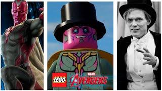 WandaVision characters in LEGO Marvel`s Avengers (Quicksilver/Wiccan/Speed/Vision/Wanda Maximoff)