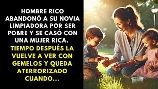 Hombre Rico Abandona a su Novia Pobre, Años Después la Encuentra con una Sorprendente Revelación...