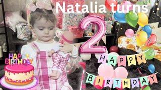 Natalia turns 2 birthday special.