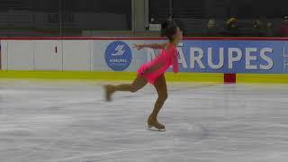 SATIBELKO Darja, LAT, Ladies SP, Latvian Championships 2017