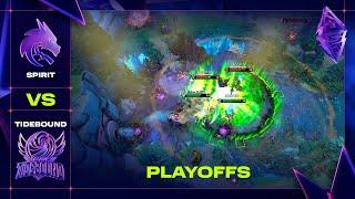 QUARTERFINALS! SPIRIT vs TIDEBOUND - Official Highlights - BLAST Slam III Dota 2