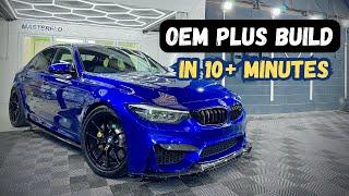 BMW F80 M3 OEM+ BUILD in 10 minutes