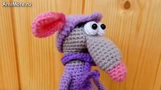 Амигуруми: схема Крысик. Игрушки вязаные крючком - Free crochet patterns.