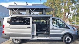 Modular Pop Top Ford Transit Camper Van Walk Through | ModVans CV1