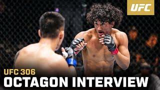 Raul Rosas Jr. Octagon Interview | UFC 306