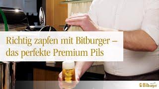 Richtig zapfen mit Bitburger – das perfekte Premium Pils