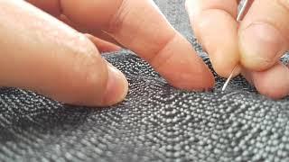 Fixing a Pull on Woven Wrap