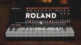 Roland JX-03 (JX-3P) Sound Module | Reverb Demo Video