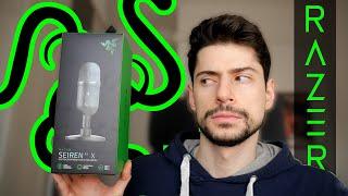 Il mio nuovo microfono per PC! Razer Seiren V2 X | Unboxing, overview e test