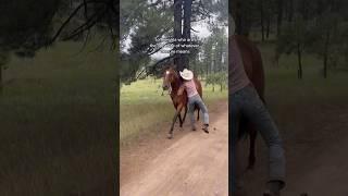 #cowgirls #wrangler #horseranch #coltstarting #western