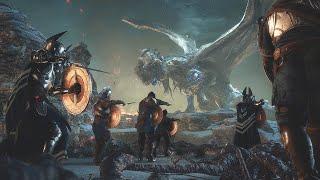 Battle of Hossberg - Grey Wardens vs Dragons Fight Scene - Dragon Age Veilguard