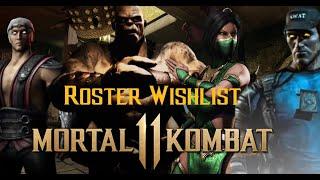 Mortal Kombat 11 - Roster Wishlist