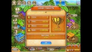 Farm Frenzy 3 only GOLD (level 67) playthrough Веселая ферма 3 (уровень 67) Золото