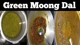 green moong dal recipe / how to make green moong curry / 1minutes recipes